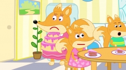 انیمیشن خانواده روباه مهربان قسمت 13